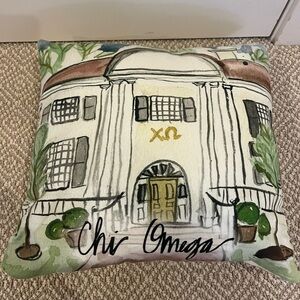 Chi Omega Pillow